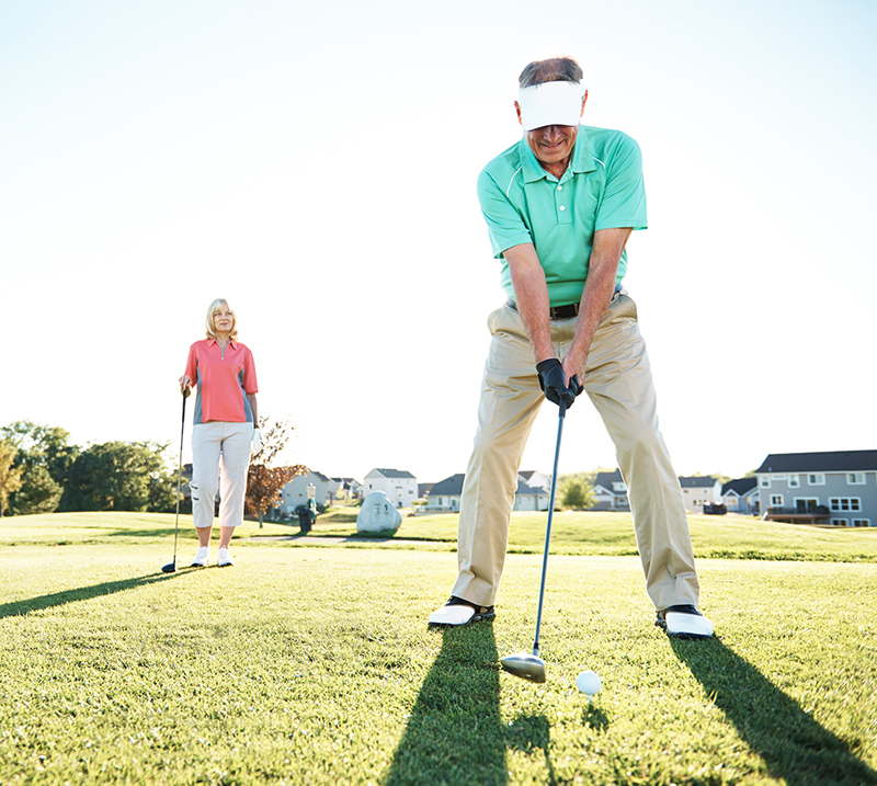 Use Class IV lasers for golf injuries
